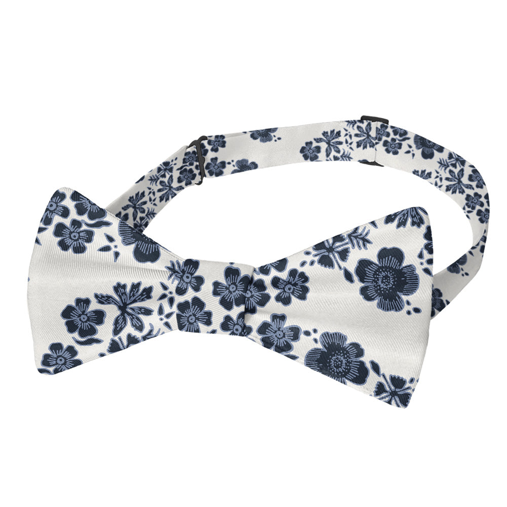 Zak Floral Bow Tie - Pre-Tied Bow Tie - Knotty Tie Co.