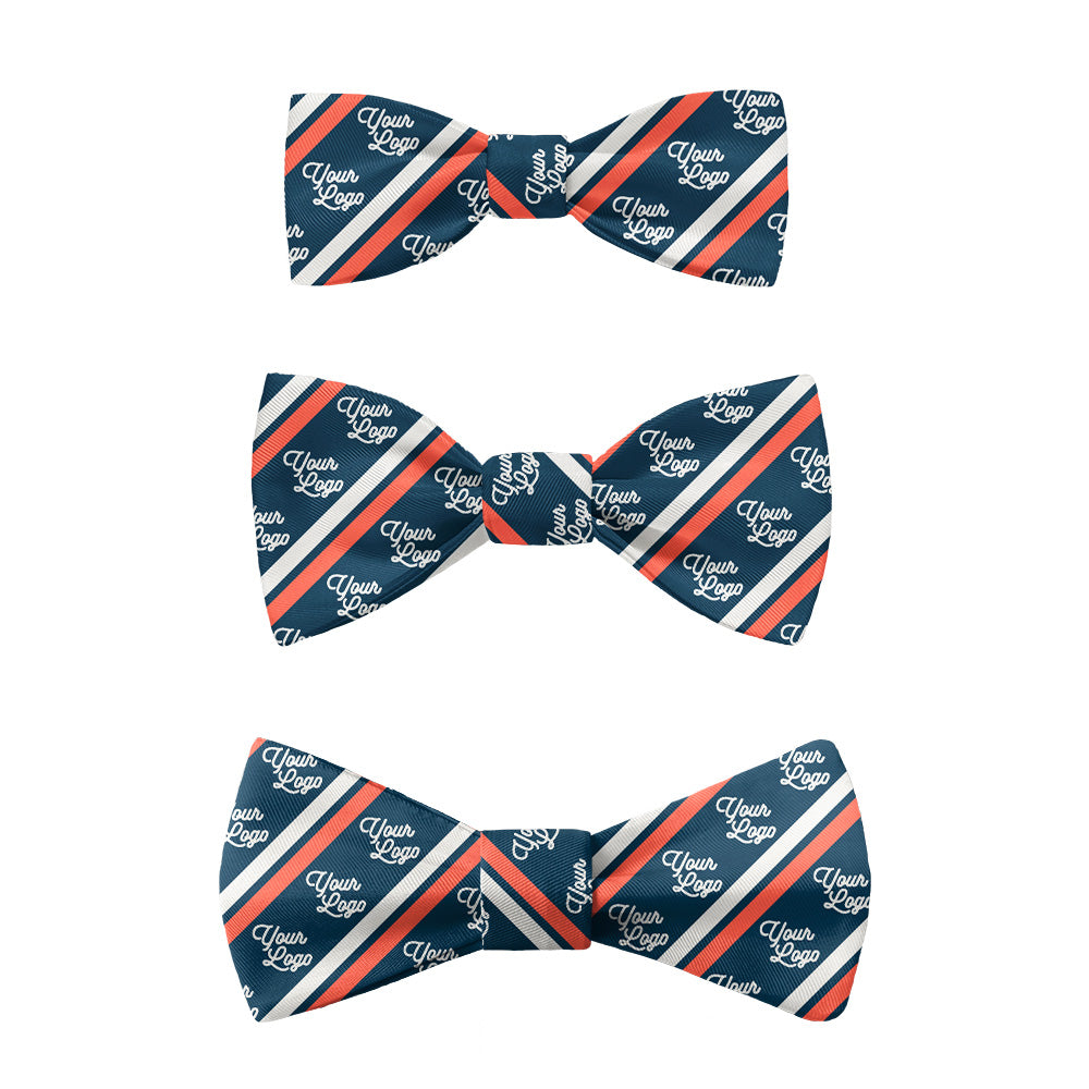 Brooklyn 2 Logo Bow Tie 7 Sizes - Knotty Tie Co.