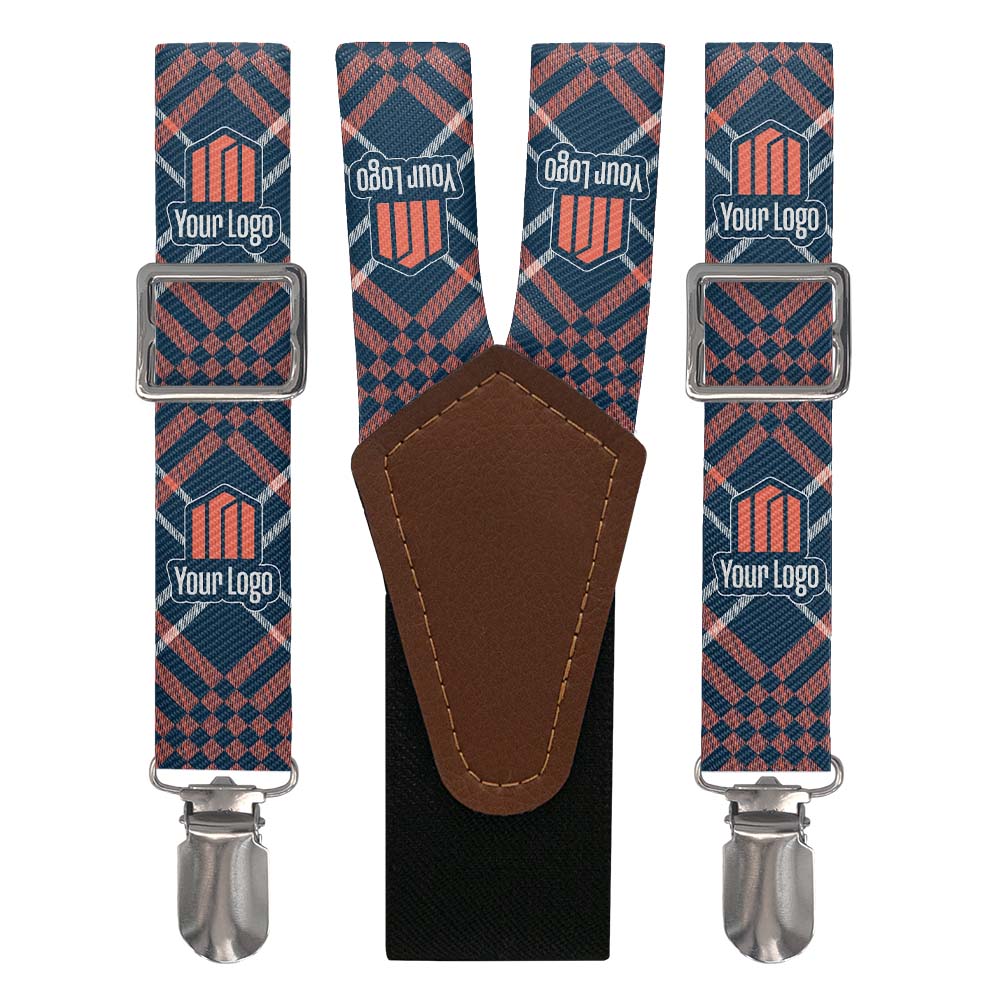 Custom Cincy 2 Logo Suspenders - Main View - Knotty Tie Co.