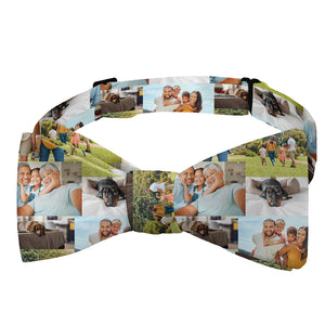 Collage Photo Bow Tie - Self Tie Bow Tie - Knotty Tie Co.