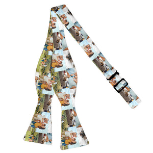 Collage Photo Bow Tie - Self Tie Flat - Knotty Tie Co.