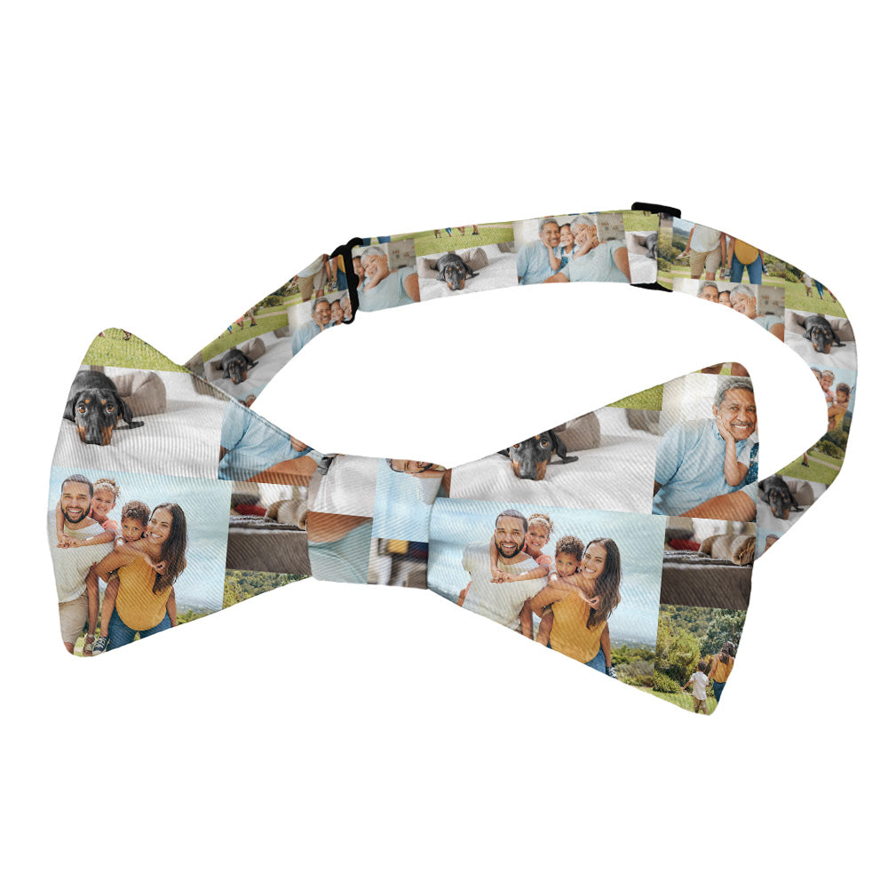 Collage Photo Bow Tie - Pre-Tied Bow Tie - Knotty Tie Co.