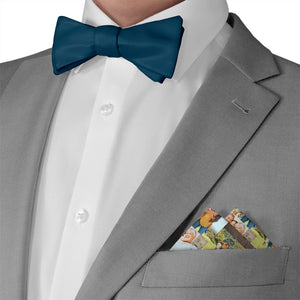 Collage Photo Pocket Square - Matching Bow Tie - Knotty Tie Co.