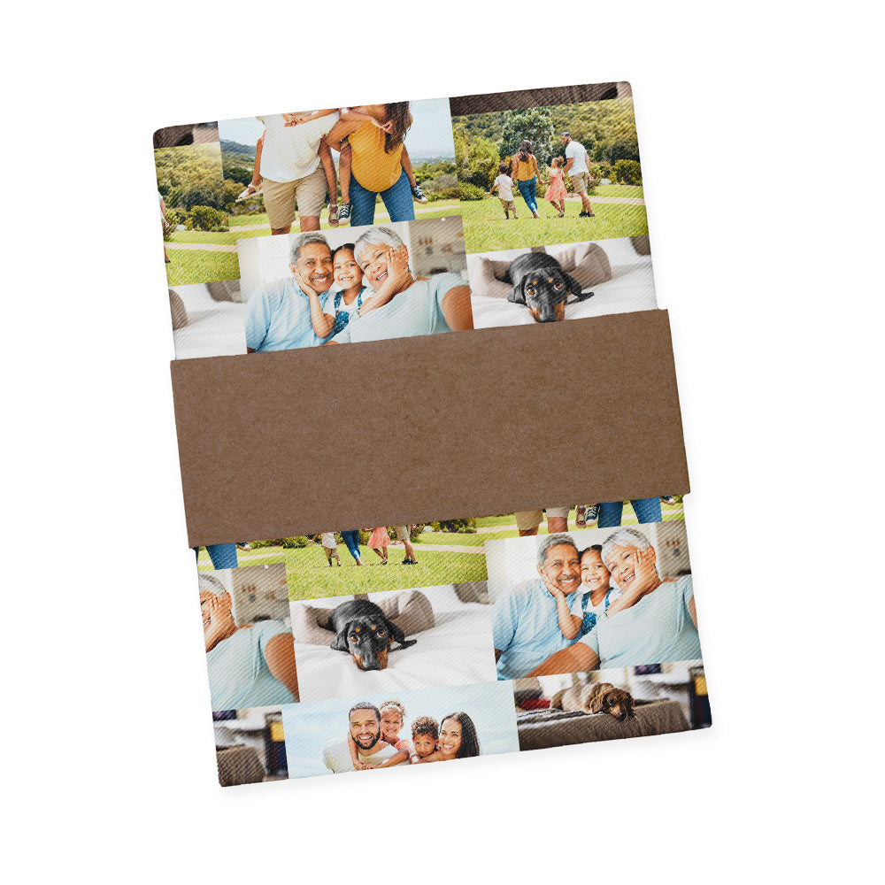 Collage Photo Pocket Square - Packaging - Knotty Tie Co.