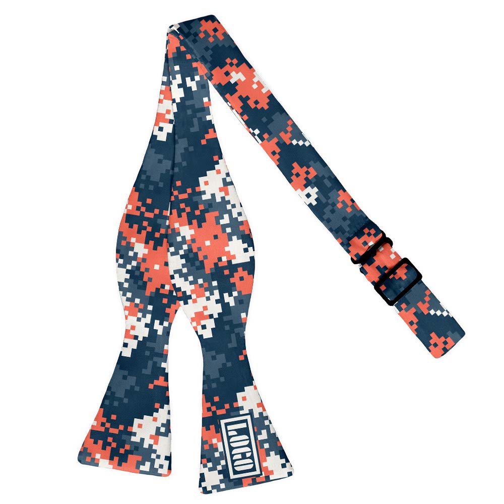 Digi Camo 1 Logo Bow Tie 4 Self Tie - Knotty Tie Co.