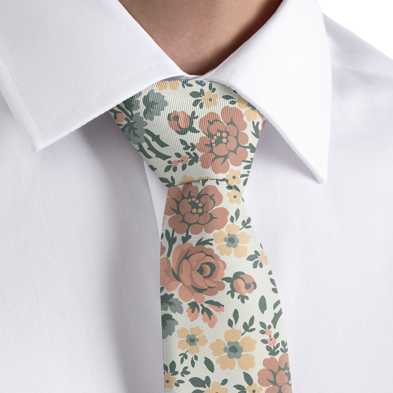 floral tie