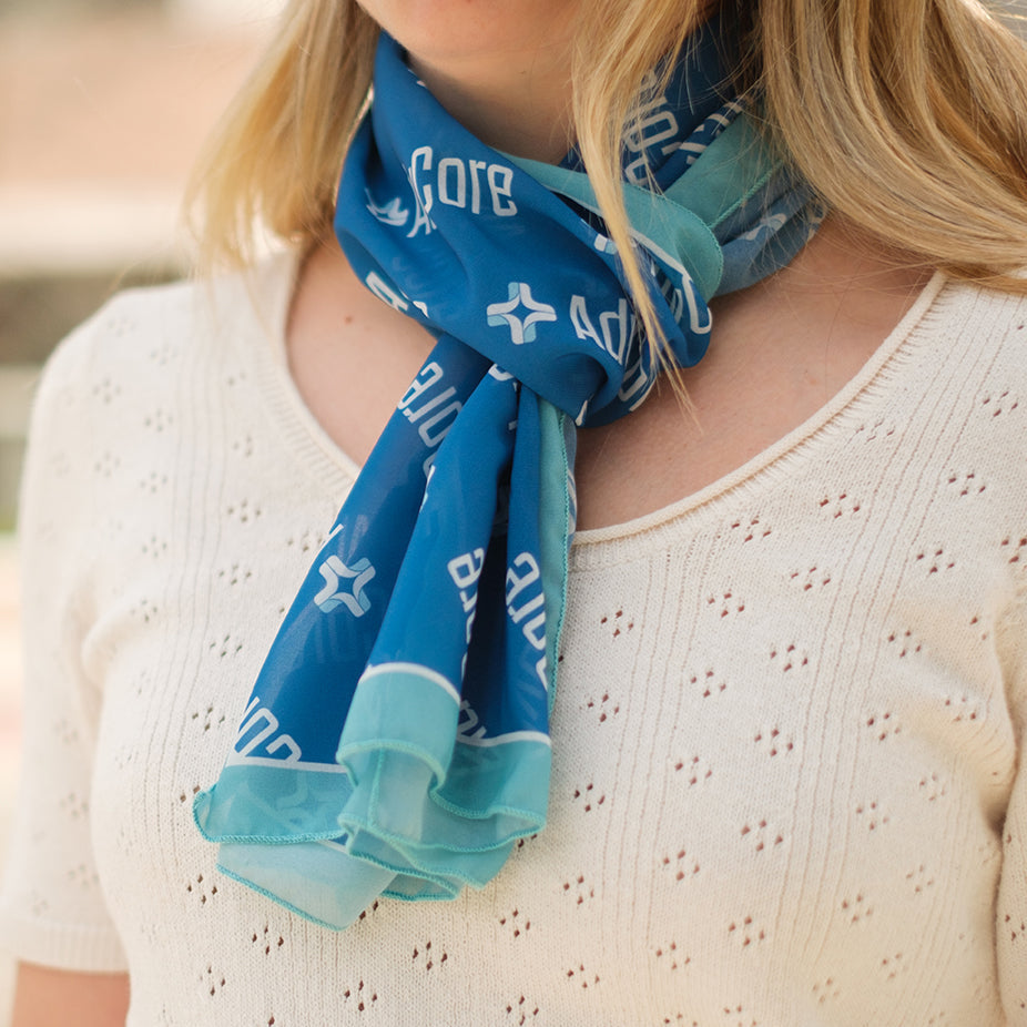 Medium Rectangle Chiffon Scarf