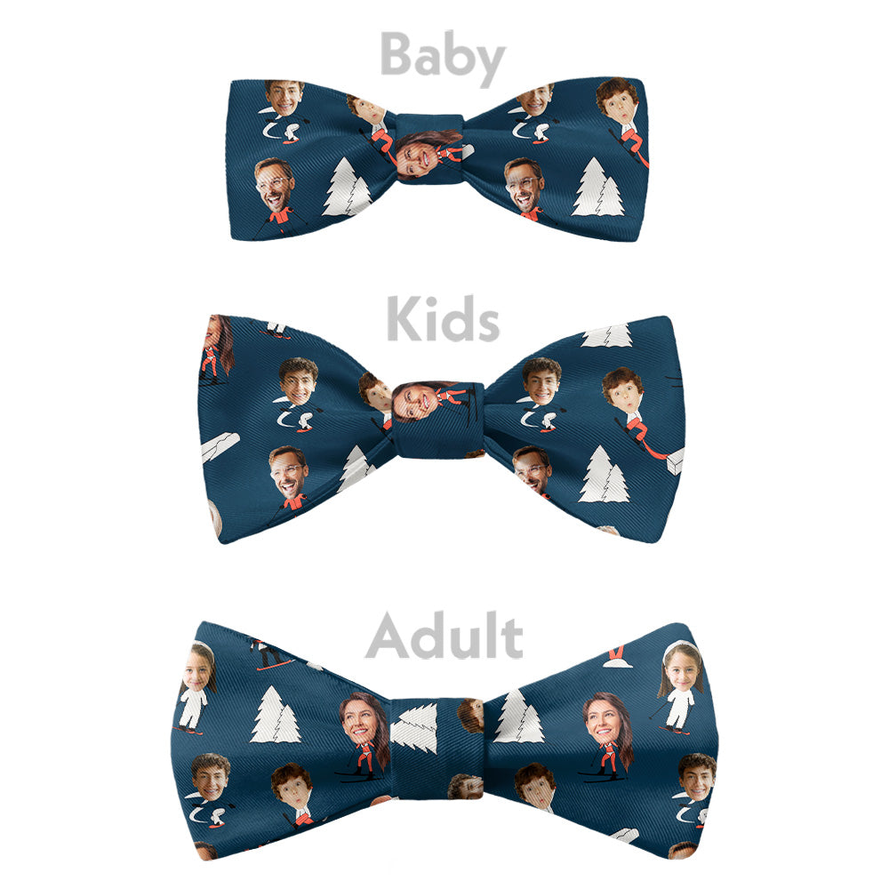 Slopes Photo Bow Tie - Bow Sizes - Knotty Tie Co.