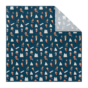 Slopes Photo Pocket Square - Printed - Knotty Tie Co.