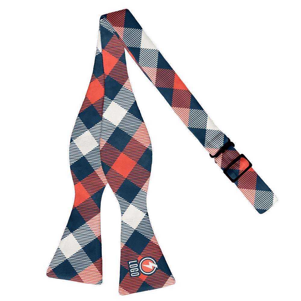 Squared Away 1 Logo Bow Tie 4 Self Tie - Knotty Tie Co.