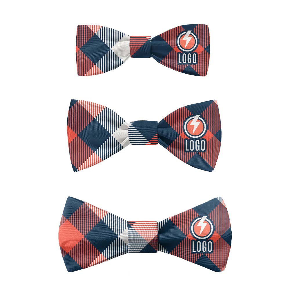 Squared Away 1 Logo Bow Tie 7 Sizes - Knotty Tie Co.