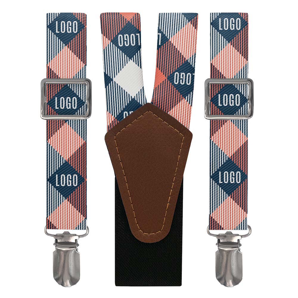 Custom Squared Away 2 Logo Suspenders - Main View - Knotty Tie Co.