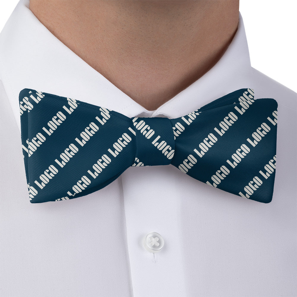 Step & Repeat 3 Logo Bow Tie 2 Dress Shirt - Knotty Tie Co.