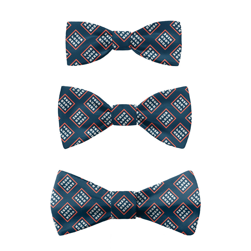 Step & Repeat 4 Logo Bow Tie 7 Sizes - Knotty Tie Co.
