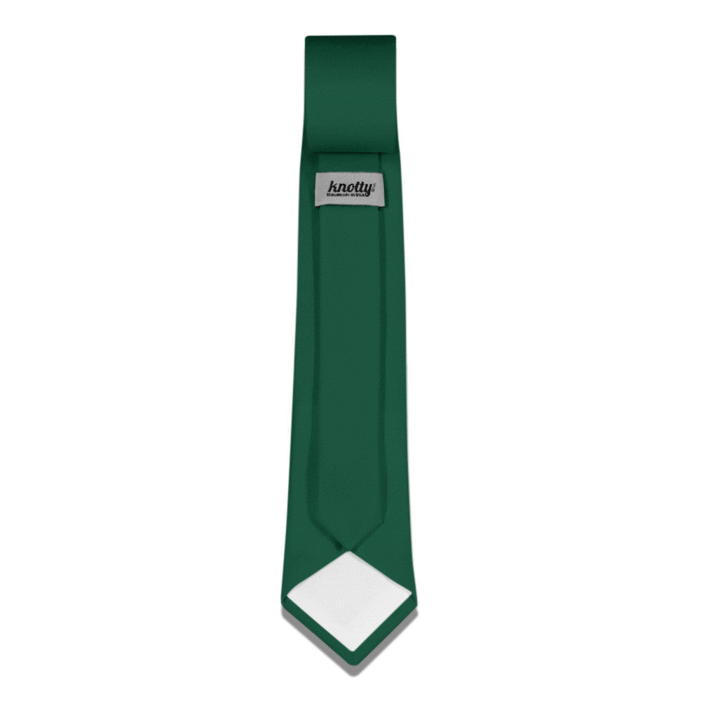 Azazie Dark Green Necktie -  -  - Knotty Tie Co.