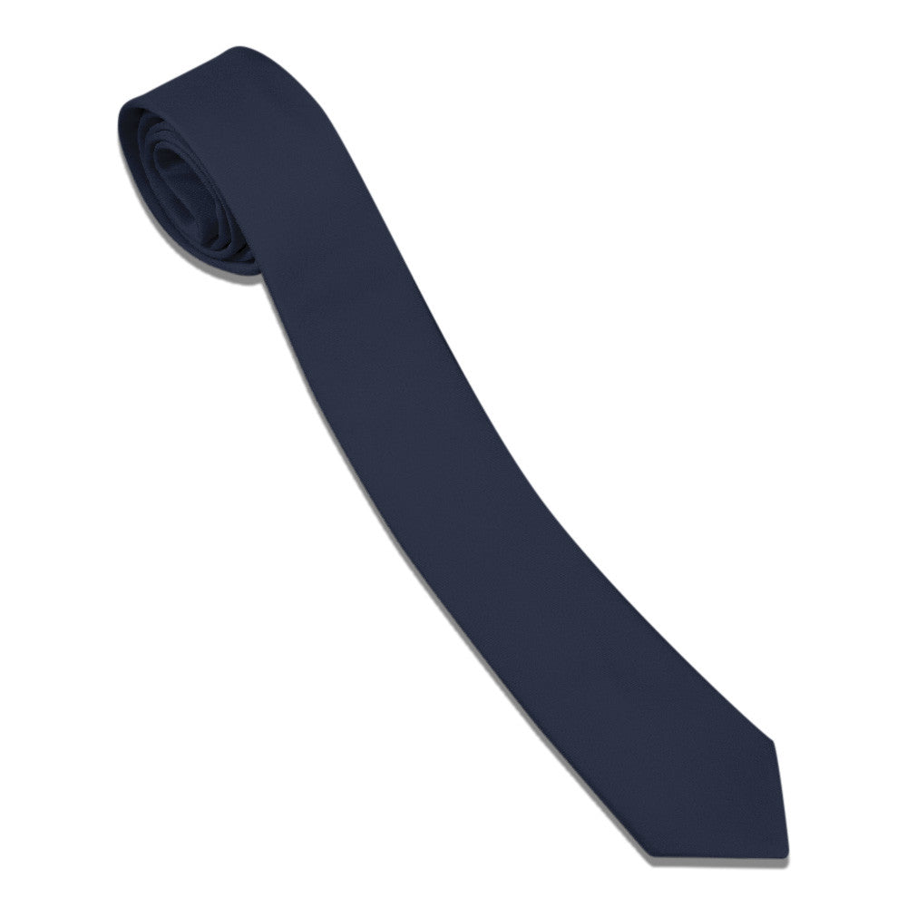Azazie Dark Navy Necktie -  -  - Knotty Tie Co.