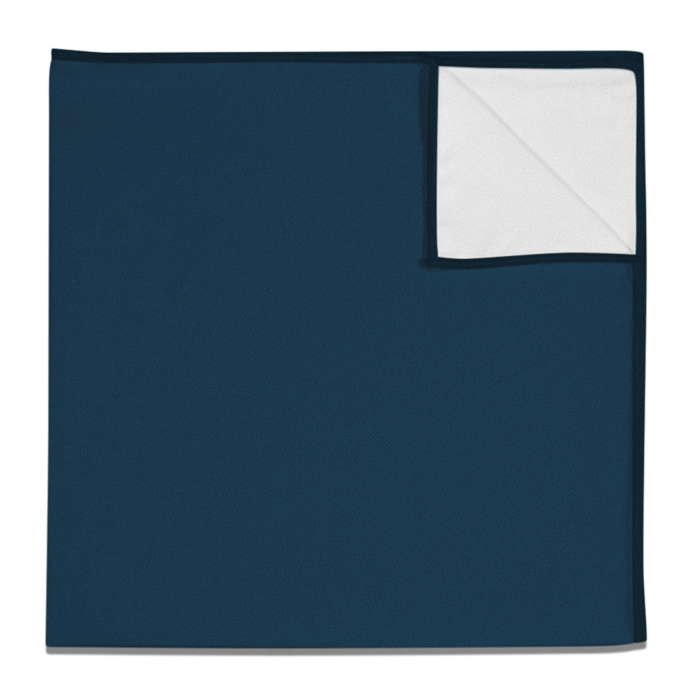 Azazie Ink Blue Pocket Square - 12" Square -  - Knotty Tie Co.