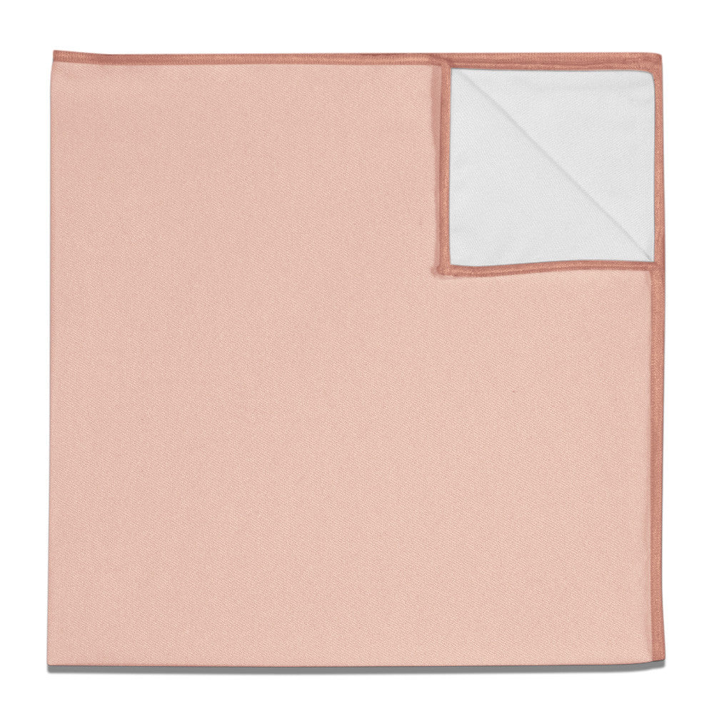 Azazie Pearl Pink Pocket Square - 12" Square -  - Knotty Tie Co.