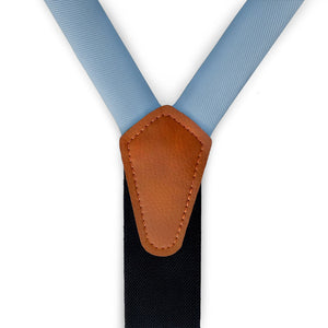 Azazie Steel Blue Suspenders -  -  - Knotty Tie Co.