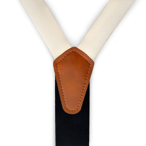 Azazie White Alabaster Suspenders -  -  - Knotty Tie Co.