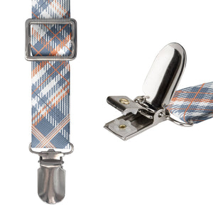 Baskerville Plaid Suspenders -  -  - Knotty Tie Co.