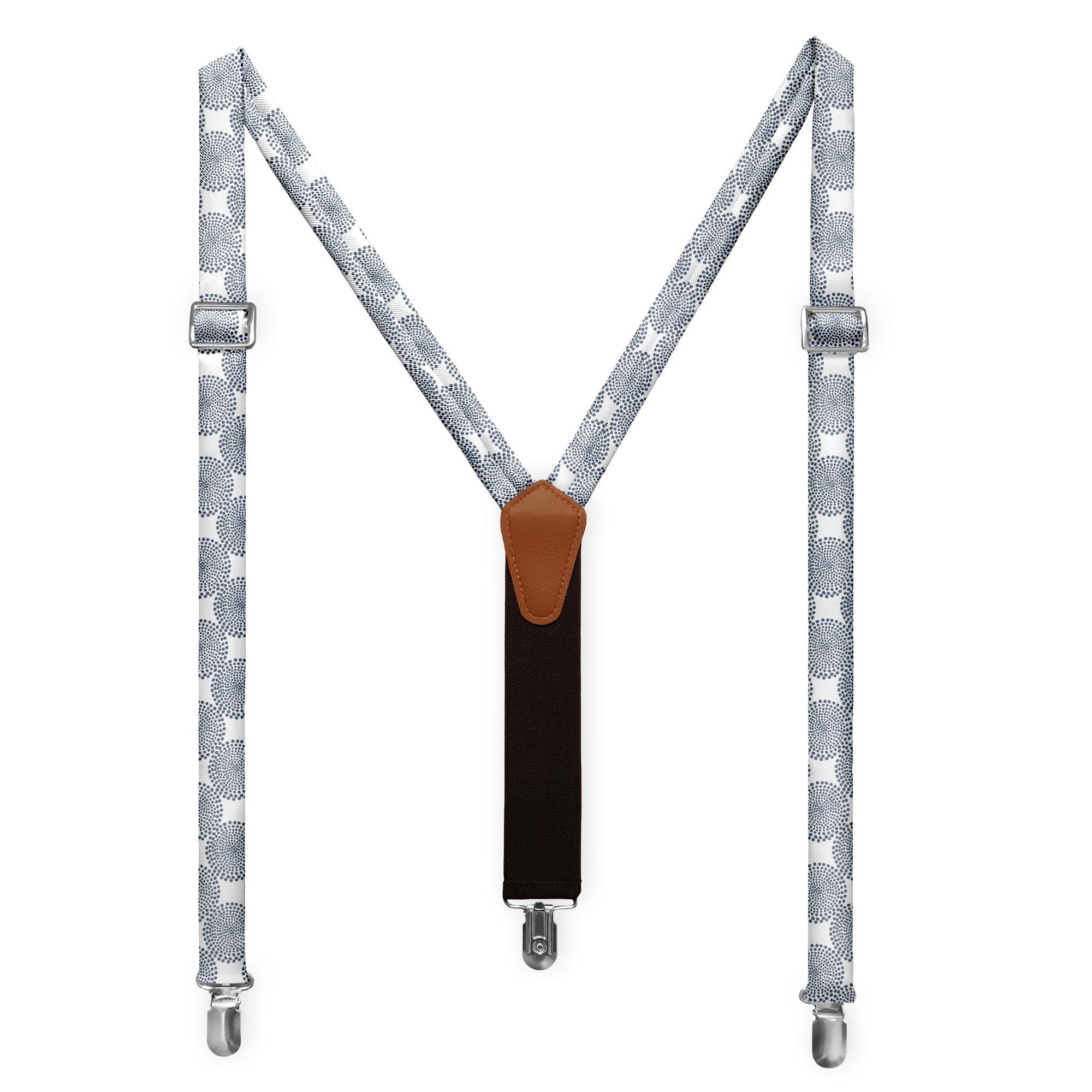 Batik Geometric Suspenders -  -  - Knotty Tie Co.