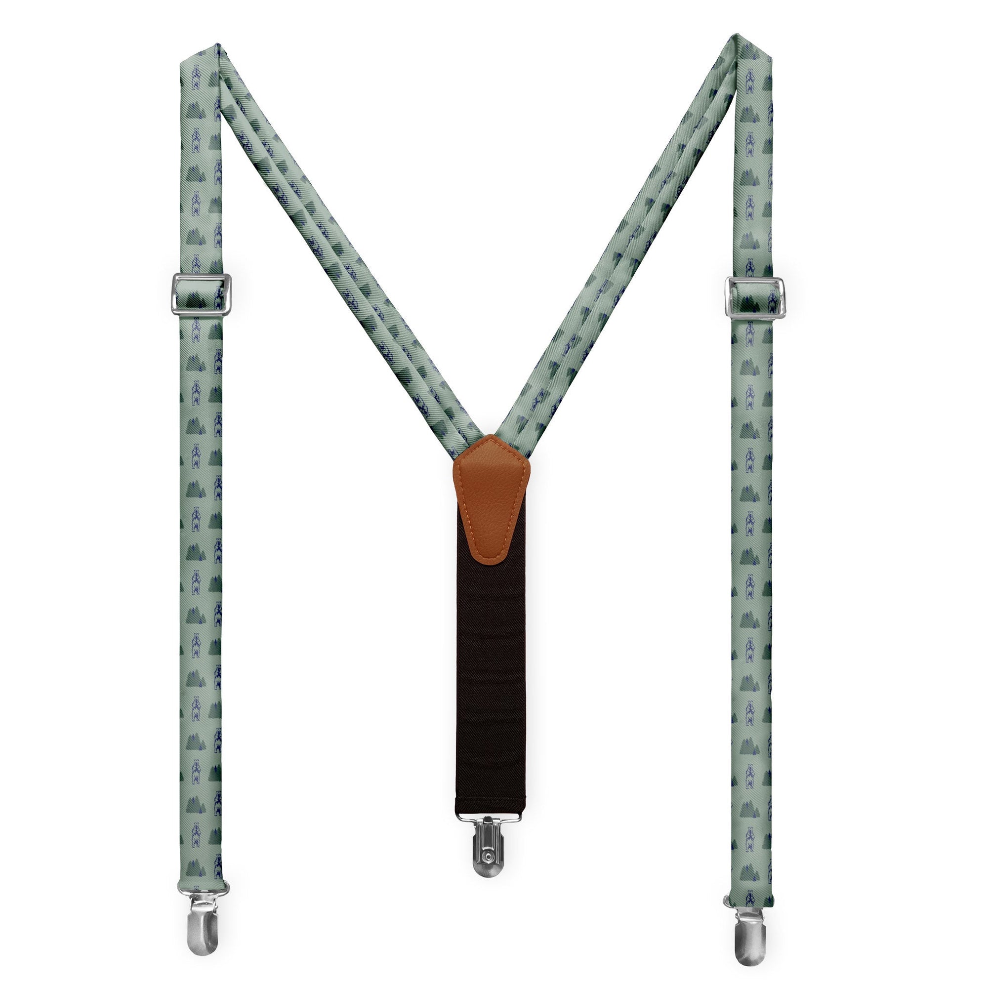 Bear in the Woods Suspenders -  -  - Knotty Tie Co.