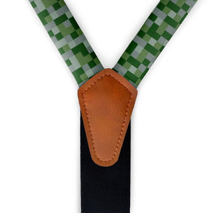 Blur Geometric Suspenders -  -  - Knotty Tie Co.