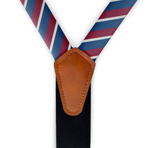 Broadway Stripe Suspenders -  -  - Knotty Tie Co.