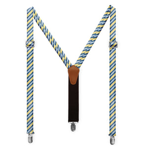 Bruce Stripe Suspenders -  -  - Knotty Tie Co.
