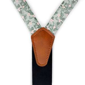 Budding Floral Suspenders -  -  - Knotty Tie Co.