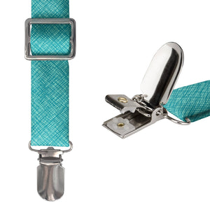 Burlap Crosshatch Suspenders -  -  - Knotty Tie Co.
