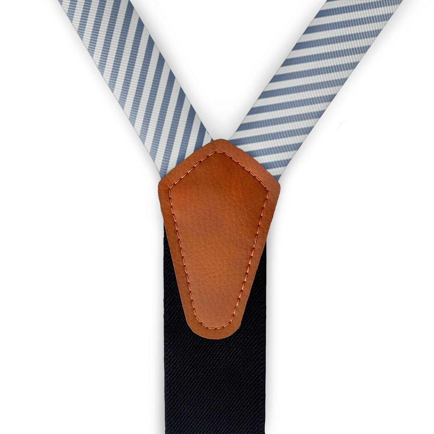 Butler Stripe Suspenders -  -  - Knotty Tie Co.