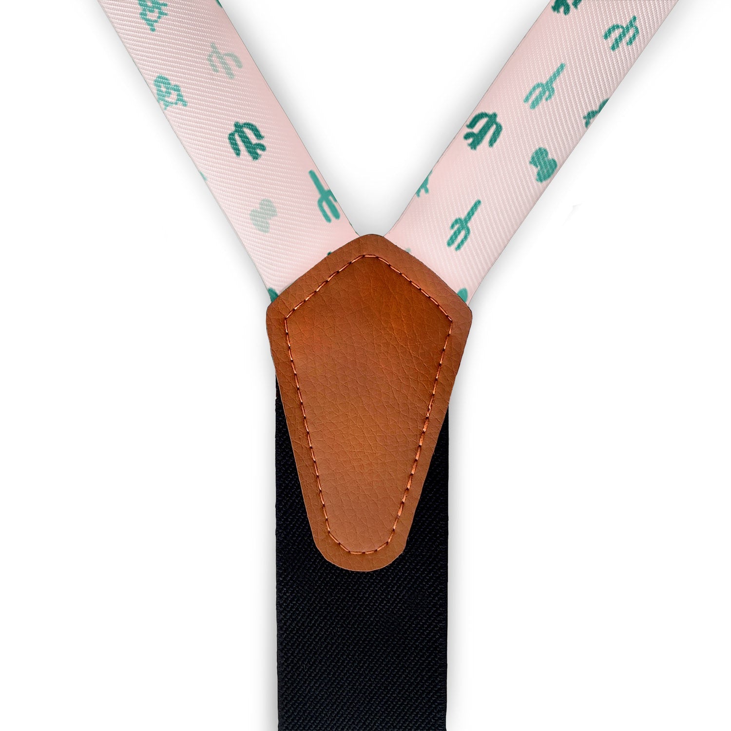 Cactus Herbage Suspenders -  -  - Knotty Tie Co.