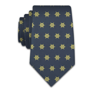 Captain's Wheel Necktie -  -  - Knotty Tie Co.