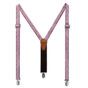 Carnation Mosaic Suspenders -  -  - Knotty Tie Co.