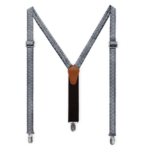 Clouds Geometric Suspenders -  -  - Knotty Tie Co.