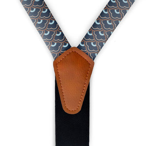 Clouds Geometric Suspenders -  -  - Knotty Tie Co.