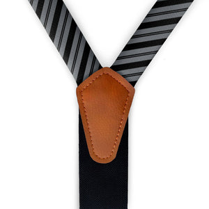 Collegiate Stripe Suspenders -  -  - Knotty Tie Co.