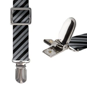 Collegiate Stripe Suspenders -  -  - Knotty Tie Co.
