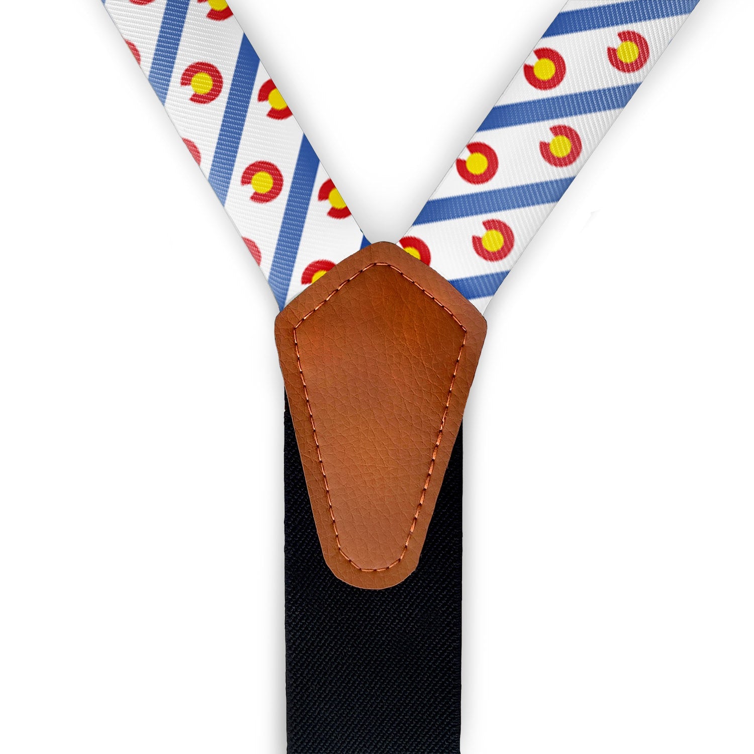 Colorado Stripe Suspenders -  -  - Knotty Tie Co.