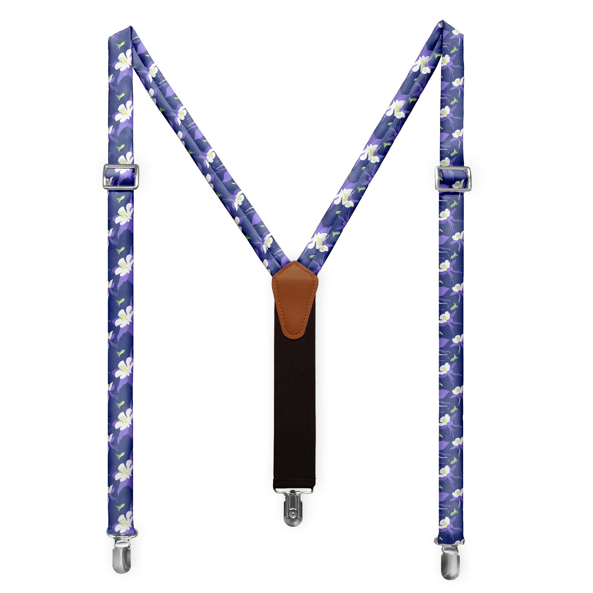 Columbine Floral Suspenders -  -  - Knotty Tie Co.