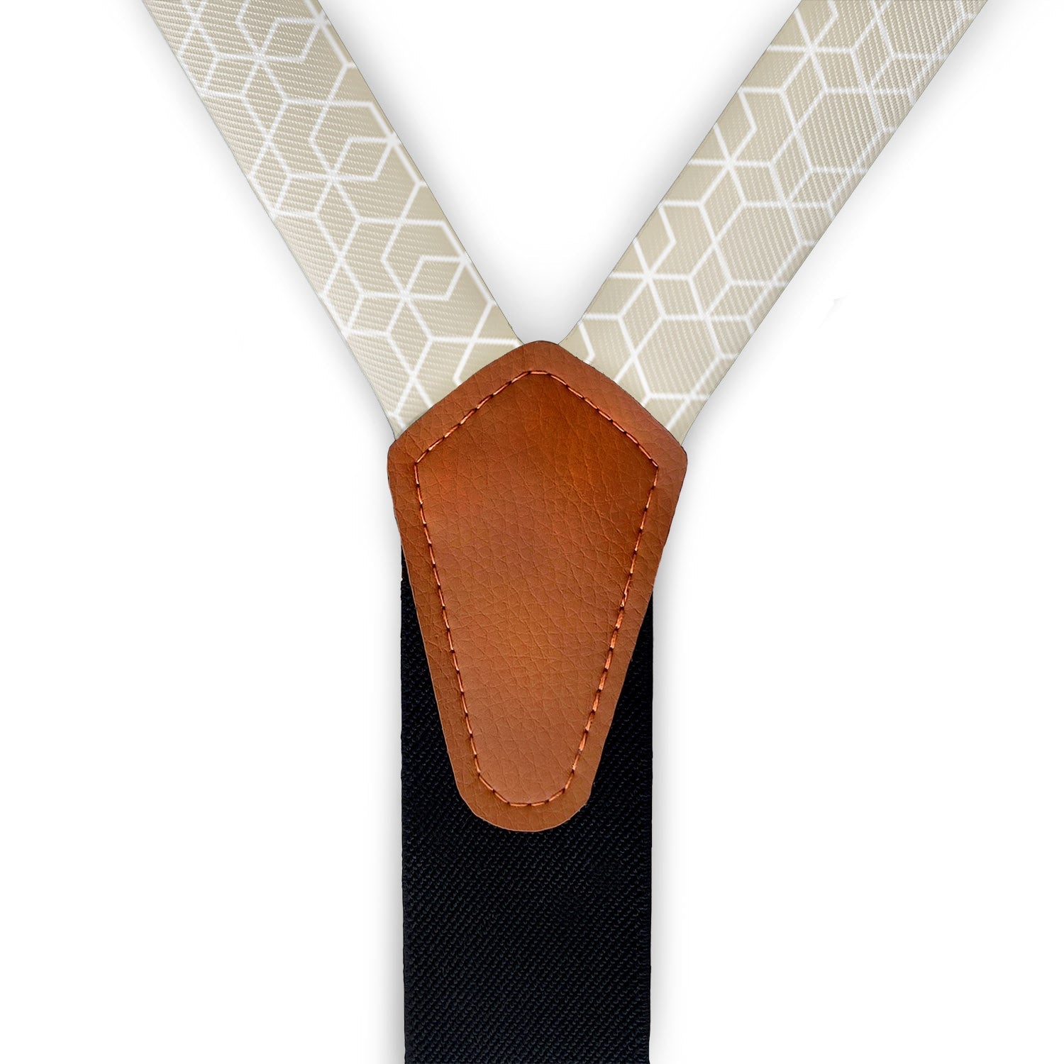 Crystalline Geometric Suspenders -  -  - Knotty Tie Co.