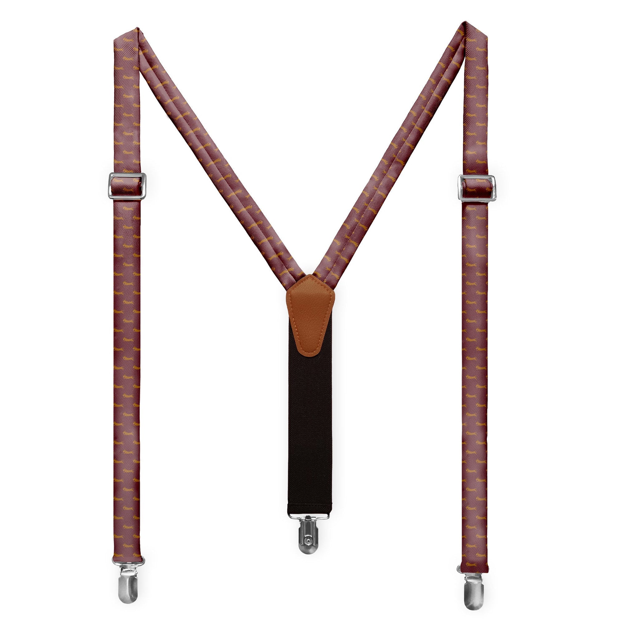 Dachshund Suspenders -  -  - Knotty Tie Co.