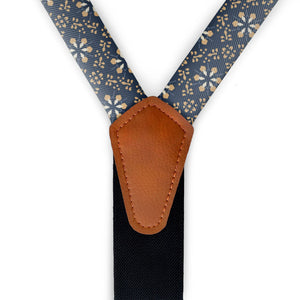 Deco Floral Suspenders -  -  - Knotty Tie Co.