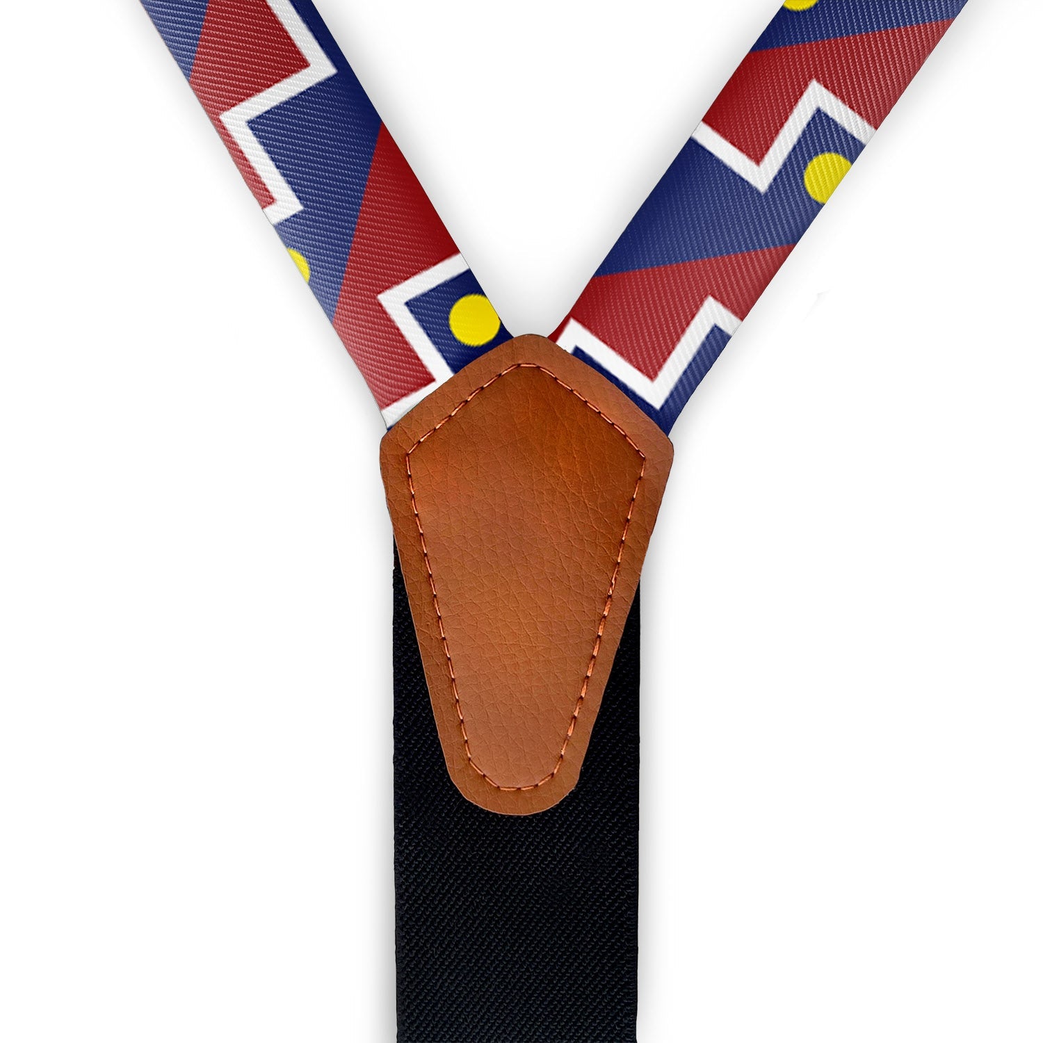 Denver Flag Suspenders -  -  - Knotty Tie Co.