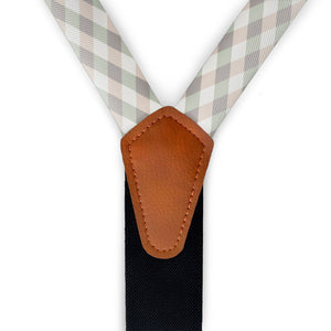 Diamond Plaid Suspenders -  -  - Knotty Tie Co.