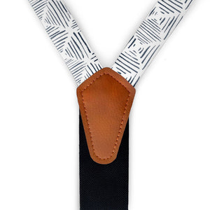 Drawn Geo Suspenders -  -  - Knotty Tie Co.