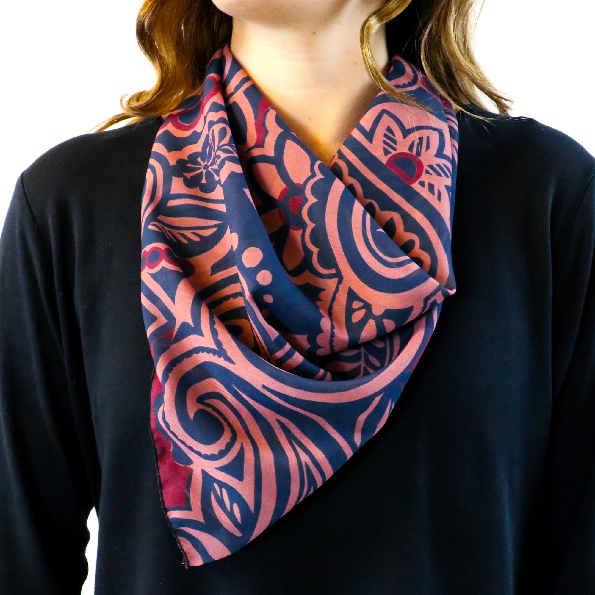 Rustica Paisley Square Scarf -  -  - Knotty Tie Co.