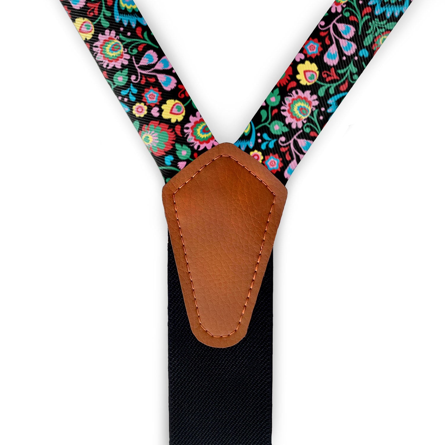 Electric Daisy Floral Suspenders -  -  - Knotty Tie Co.